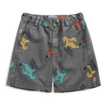 Sniffy Dog all over woven Bermuda shorts