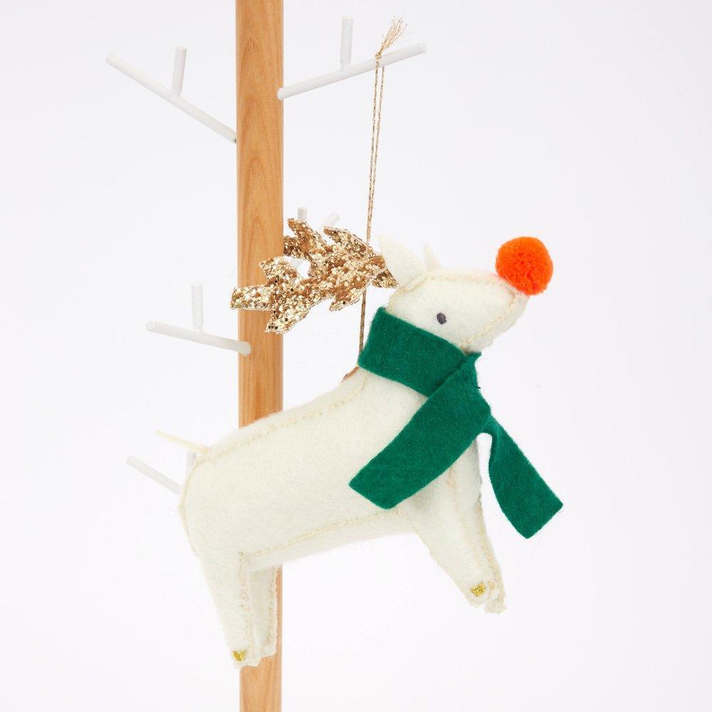 Meri Meri Reindeer Felt Tree Decoration